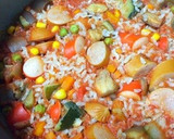 簡単！トマトジュースで炊き込みピラフ作り方4写真