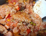 簡単！トマトジュースで炊き込みピラフ作り方5写真