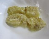 バナナ＆はったい粉入り生チョコ作り方1写真