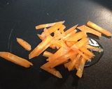 セロリとイカの炒め物作り方5写真
