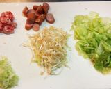 サクサク野菜のピリ辛チャーハン作り方2写真