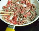 ゴボウと牛肉deごはんが進む時雨煮作り方2写真