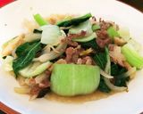 豚肉アスパラエリンギの中華塩炒め♪作り方11写真