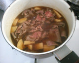 簡単！　朝食にも　和食　牛肉と　筍の煮物作り方3写真
