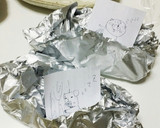 デコ♡鮭と新玉ねぎのチーズ ホイル焼き作り方10写真