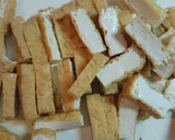 筍わらびツワブキ厚揚げの☆香ばし炒め煮★作り方4写真