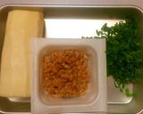 我が家定番！とろろ納豆のフライパン焼き♪作り方1写真