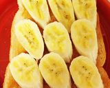 朝ごはんに！簡単バナナトースト作り方2写真