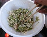 水菜と竹輪の白和え作り方3写真