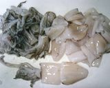 　うるいとヒイカの胡麻酢味噌和え作り方3写真
