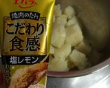エバラ焼肉のたれでジャガバーグ作り方3写真