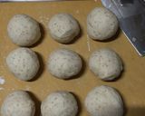 グラハム粉と米粉入りあんぱん作り方4写真