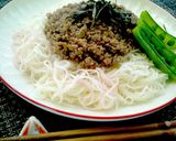 さっぱり美味！和風ミートソーメン(^^♪作り方5写真