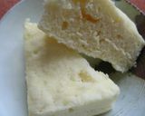 材料2つ♫♬　簡単甘酒レンジ蒸しパン作り方4写真