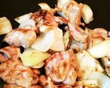 チキンと茄子のうま辛醤油炒め。作り方5写真