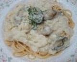 牡蠣のポテトクリームパスタ作り方9写真