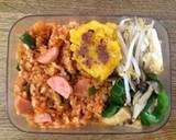 お弁当に♪厚揚げとしめじとピーマン炒め♪作り方4写真