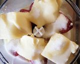 ダイエット中も♪お豆腐の苺ムース作り方4写真