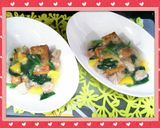 厚揚げ+鶏ゴボウつくね+彩り野菜あん作り方2写真