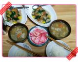 厚揚げ+鶏ゴボウつくね+彩り野菜あん作り方3写真