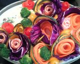 パーティーに　温野菜のお花畑グラタン作り方4写真