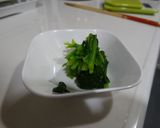 ほうれん草とパセリのペペロンチーノ作り方1写真