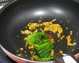 ほうれん草とパセリのペペロンチーノ作り方6写真