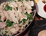 簡単♪豚バラとにら・もやしの蒸し焼き♡作り方5写真