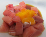 簡単、マグロ漬け＆とろろ丼作り方1写真