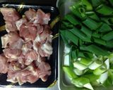 鶏肉と根菜の炒め煮作り方1写真