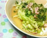 キャベツとハムの☆簡単中華あん♪♪作り方3写真