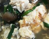 ニラとたまご中華スープ◆包丁不要作り方7写真