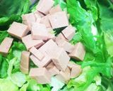 包丁まな板使わない＊レタスサラダ作り方1写真