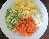 新鮮トマトの野菜スープ【カナダ料理】作り方2写真