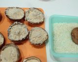 酒の肴☆グリルで！しいたけのパン粉焼き作り方2写真