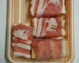 簡単！厚揚げの肉巻き(^O^)v作り方3写真