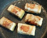 簡単！厚揚げの肉巻き(^O^)v作り方4写真