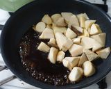 エリンギと筍の中華風照り焼き作り方3写真