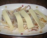 イカのにんにく醤油チーズ焼き作り方3写真