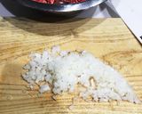 肉肉しい！満足♪チーズinハンバーグ作り方1写真