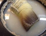 たけのこの穂先と豆腐の味噌汁作り方1写真