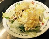あっという間に生野菜たっぷりサラダ玉丼作り方4写真