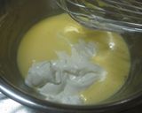 「ノンオイルで♪クリームチーズシフォン」作り方6写真