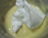 「ノンオイルで♪クリームチーズシフォン」作り方9写真