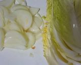 トマトスープの豚こまロール白菜作り方1写真