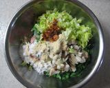 簡単　美味しい　野菜たっぷりニラ饅頭作り方2写真
