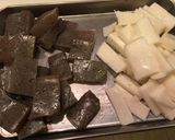 長芋とこんにゃくの甘辛煮作り方1写真
