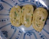 離乳食後期〜　じゃことねぎの卵焼き作り方2写真