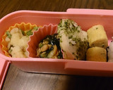 離乳食後期〜　じゃことねぎの卵焼き作り方3写真