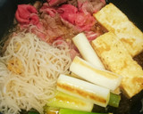 ご飯がすすむ✾牛しらたきの煮物すき焼き風作り方4写真